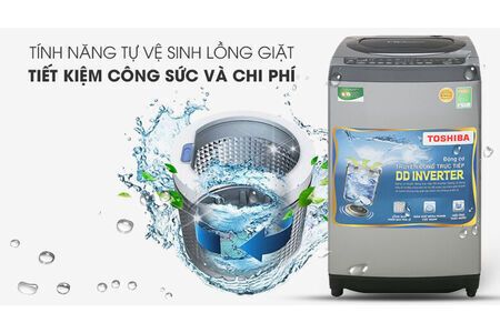 Máy giặt Toshiba Inverter 9 Kg AW-DJ1000CV SK