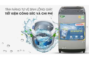 Máy giặt Toshiba Inverter 9 Kg AW-DJ1000CV SK