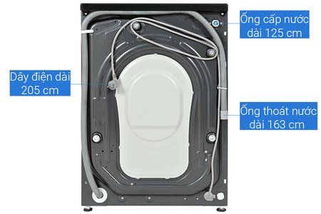 Máy giặt Aqua Inverter 9 kg AQD-D902G BK