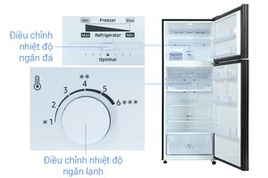 Tủ lạnh Samsung Inverter 460 lít RT46K603JB1/SV