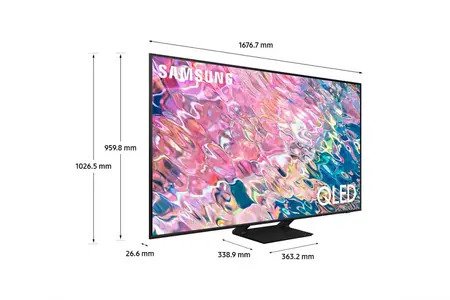 Smart Tivi Samsung QLED 4K 75 Inch QA75Q60BA