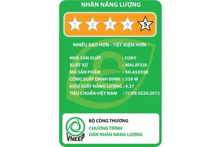 Google Tivi Sony 4K 65 inch XR-65X95K