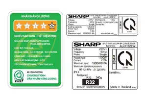 Máy lạnh Sharp Inverter 1.5 HP AH-X13ZEW
