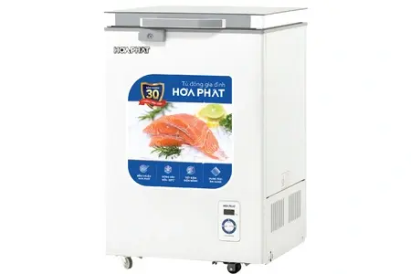 Tủ đông Hòa Phát HPF AD6107.T1 mặt kính 1 ngăn 1 cánh