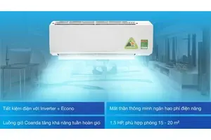 Máy lạnh Daikin Inverter 1.5 HP ATKC35UAVMV