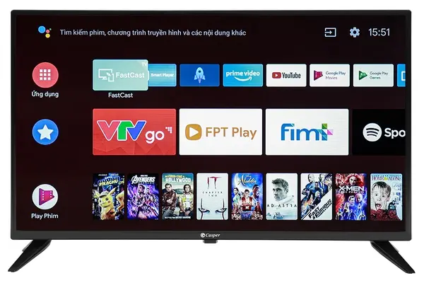 Android Tivi Casper 32 inch 32HGA510