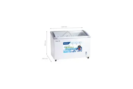 Tủ đông trưng bày Hòa Phát 1 ngăn 2 cánh 357 lít HSF AD6357.C1