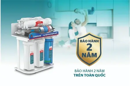 Máy lọc nước R.O không vỏ 6 lõi SUNHOUSE SHA88512KV