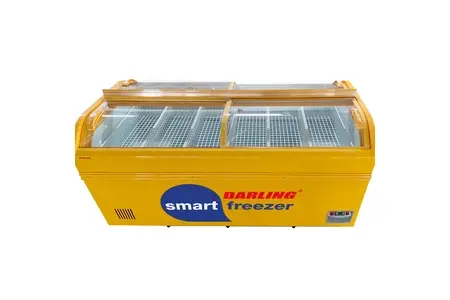 Tủ đông siêu thị DMF-10079ASKI 4 kính cong 2 bên