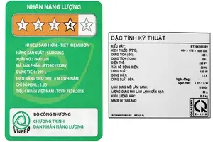 Tủ lạnh Samsung Inverter 299 lít RT29K5532BY/SV