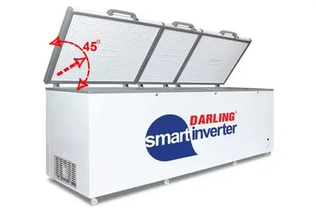 Tủ Đông Inverter Darling DMF-1279ASI-1 1400 Lít ( Dàn lạnh 100% bằng ống Đồng )