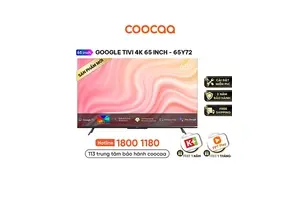 Google Tivi Coocaa 4K 65 inch 65Y72