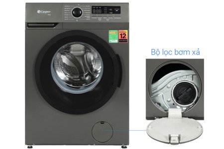 Máy giặt Casper Inverter 8 kg WF-8VG1