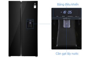 Tủ lạnh Electrolux Inverter 619 lít Side By Side ESE6645A-BVN