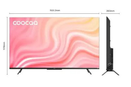 Google Tivi Coocaa 4K 70 Inch 70Y72