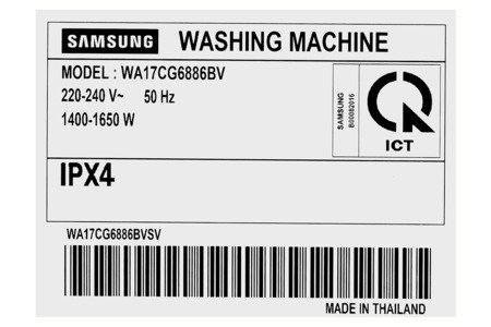 Máy giặt Samsung Inverter 17 kg WA17CG6886BVSV