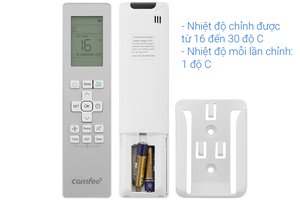 Máy lạnh Comfee Inverter 1.0 HP CFS-10VDGF-V/CFS-10VDGC-V