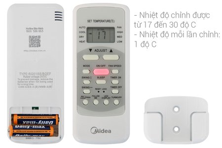 Điều Hòa Midea Inverter 2 Chiều MSAFB-24HRDN8