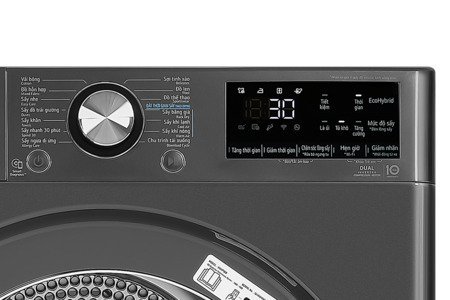 Máy sấy bơm nhiệt LG Inverter 10.5 kg DVHP50B