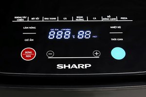 Nồi chiên không dầu Sharp KF-AF70EV-BK 7 lít