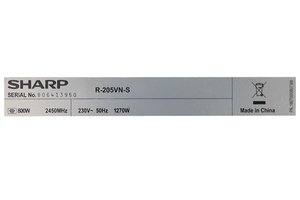 Lò vi sóng Sharp R-205VN(S) 20 lít