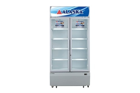 Tủ mát Alaska LC-600C 600 lít 2 cánh Dàn Đồng