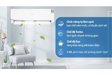 Máy lạnh Aqua 1 HP AQA-KCR9NQ-S