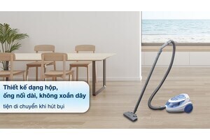 Máy hút bụi dạng hộp Hitachi CV-SH18E BL