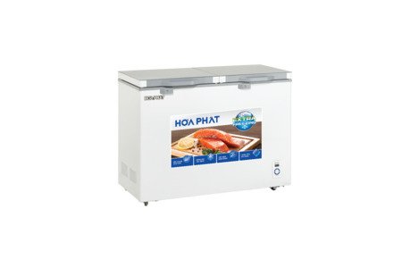 Tủ đông Hòa Phát cánh kính 2 ngăn 2 cánh HPF BD6245.T1