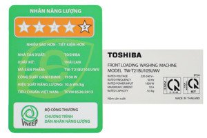 Máy giặt Toshiba Inverter 9.5 kg TW-T21BU105UWV(MG)
