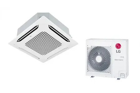 Máy Lạnh Âm Trần LG Inverter 5 HP ZTNQ48LMLA0/ZUAD3+PT-MCGW0 điện 3 pha