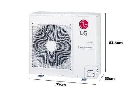 Máy Lạnh Âm Trần LG Inverter 5 HP ZTNQ48LMLA0/ZUAD3+PT-MCGW0 điện 3 pha