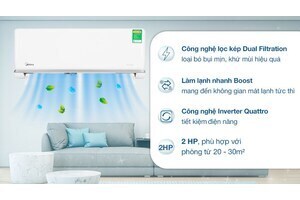 Máy lạnh Midea Inverter 2 HP MSAGA-18CRDN8