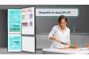 Tủ lạnh Toshiba Inverter 321 lít GR-RB405WEA-PMV(06)-MG