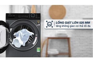Máy giặt Aqua Inverter 10.5 kg AQD-A1052J BK