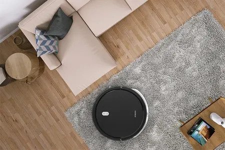 Robot hút bụi lau nhà Xiaomi Vacuum E5 EU (màu đen)