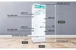 Tủ Mát Sanaky 250 Lít VH-258WL