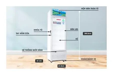 Tủ mát Sanaky VH-408KL 400 lít