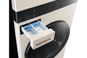 Tháp giặt sấy LG WashTower Inverter giặt 14 kg - sấy 10 kg WT1410NHE