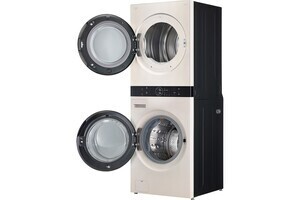 Tháp giặt sấy LG WashTower Inverter giặt 14 kg - sấy 10 kg WT1410NHE