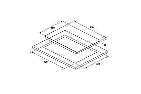Bếp từ 2 vùng nấu Hafele HC-I752B