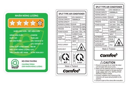 Máy lạnh Comfee Inverter 1 HP CFS-10VCB1