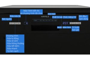 Máy rửa chén độc lập Hafele HDW-F601B (535.29.670)
