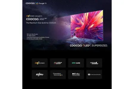 Google Tivi Coocaa QLED 4K 100 Inch 100A5D