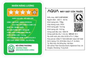 Máy giặt Aqua Inverter 13 kg AW13-BP4959K(S8)