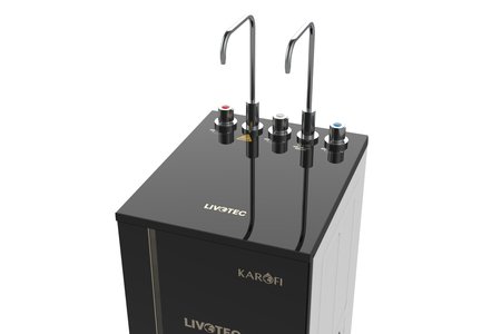 Máy lọc nước nóng lạnh Karofi 10 cấp lọc Livotec 616