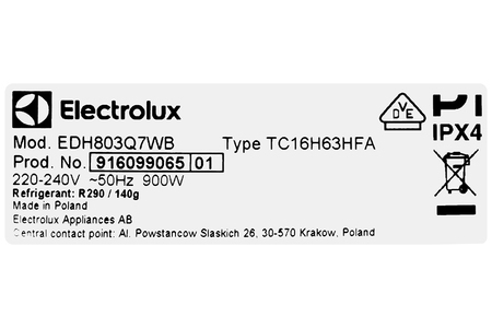 Máy sấy bơm nhiệt Electrolux UltimateCare 8 kg EDH803Q7WB
