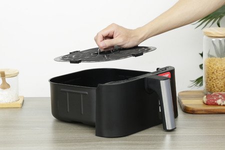 Nồi chiên không dầu Sharp KF-AF60EV-BK 6 lít