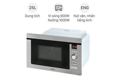 Lò vi sóng kết hợp nướng âm tủ Hafele HM-B38D 538.31.200