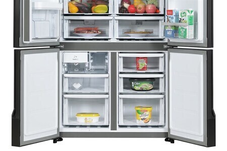 Tủ Lạnh Electrolux Inverter 562 lít Multi Door EQE5660A-B